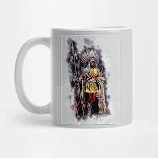 Discover the enchanting world of Native American art Mug